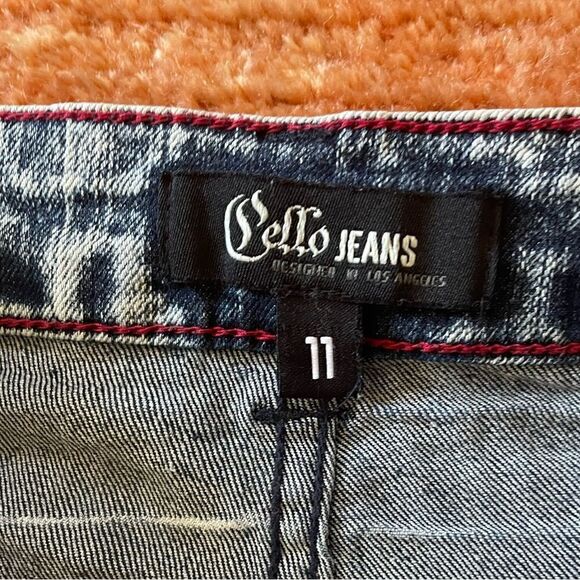 Classic Acid Wash High Waist  destroyed Jeans - Picture 6 of 11